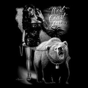 West Coast Love poster 18"x24" high gloss poster by DGA